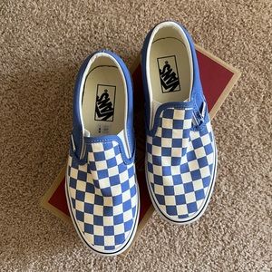 NEW Classic Checkerboard Slip-On Vans